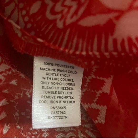 Abound Printed Longline Lightweight Kimono Cardigan Size XS/Small - Picture 4 of 4